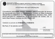 Autorização do Ipem